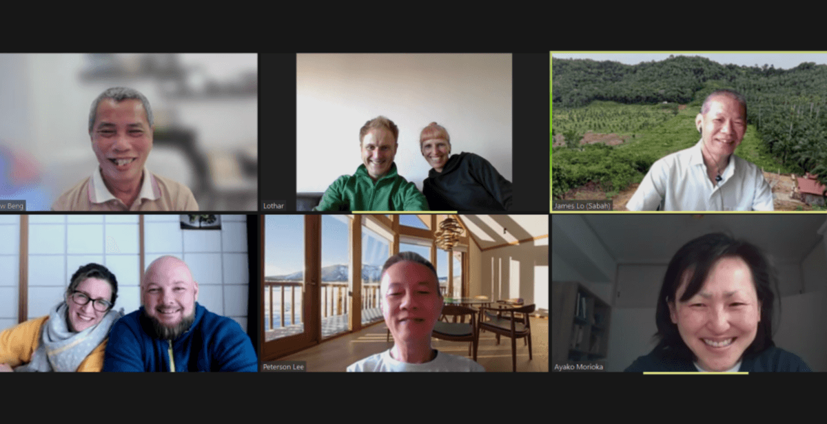 NOVO Singapore mentoring session via Zoom